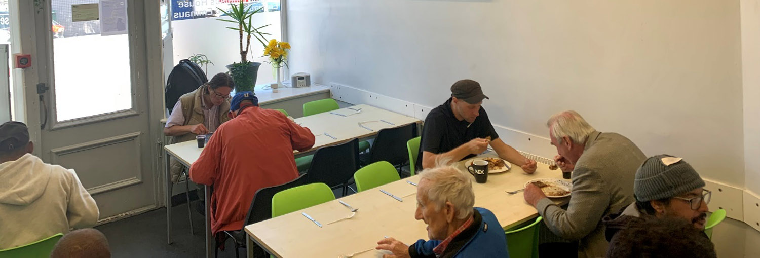 dining room at action homeless concern